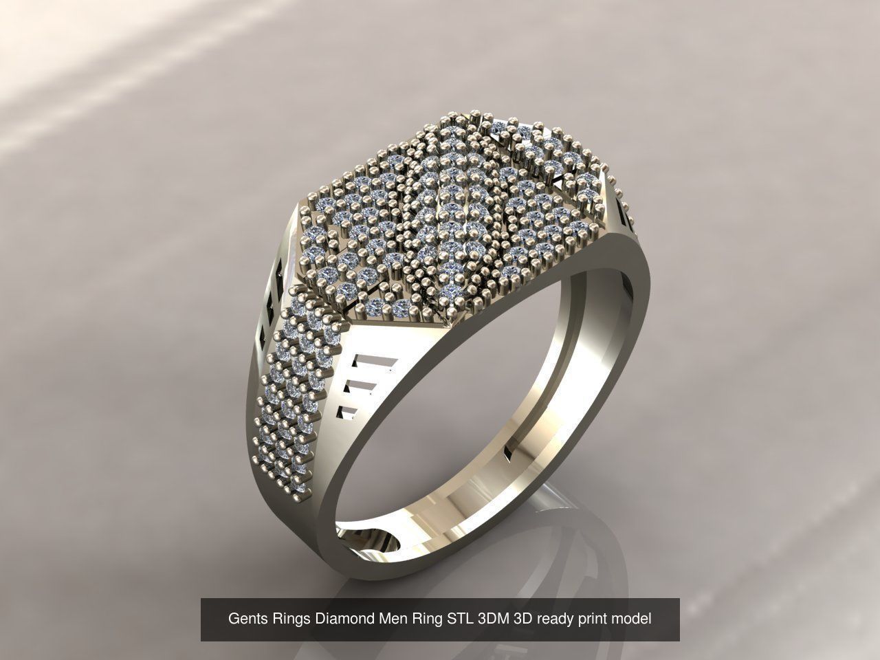 35 Files - STL 3DM Model Gent Ring Gents Ring 3D print model 3D 3D Model Collection_25