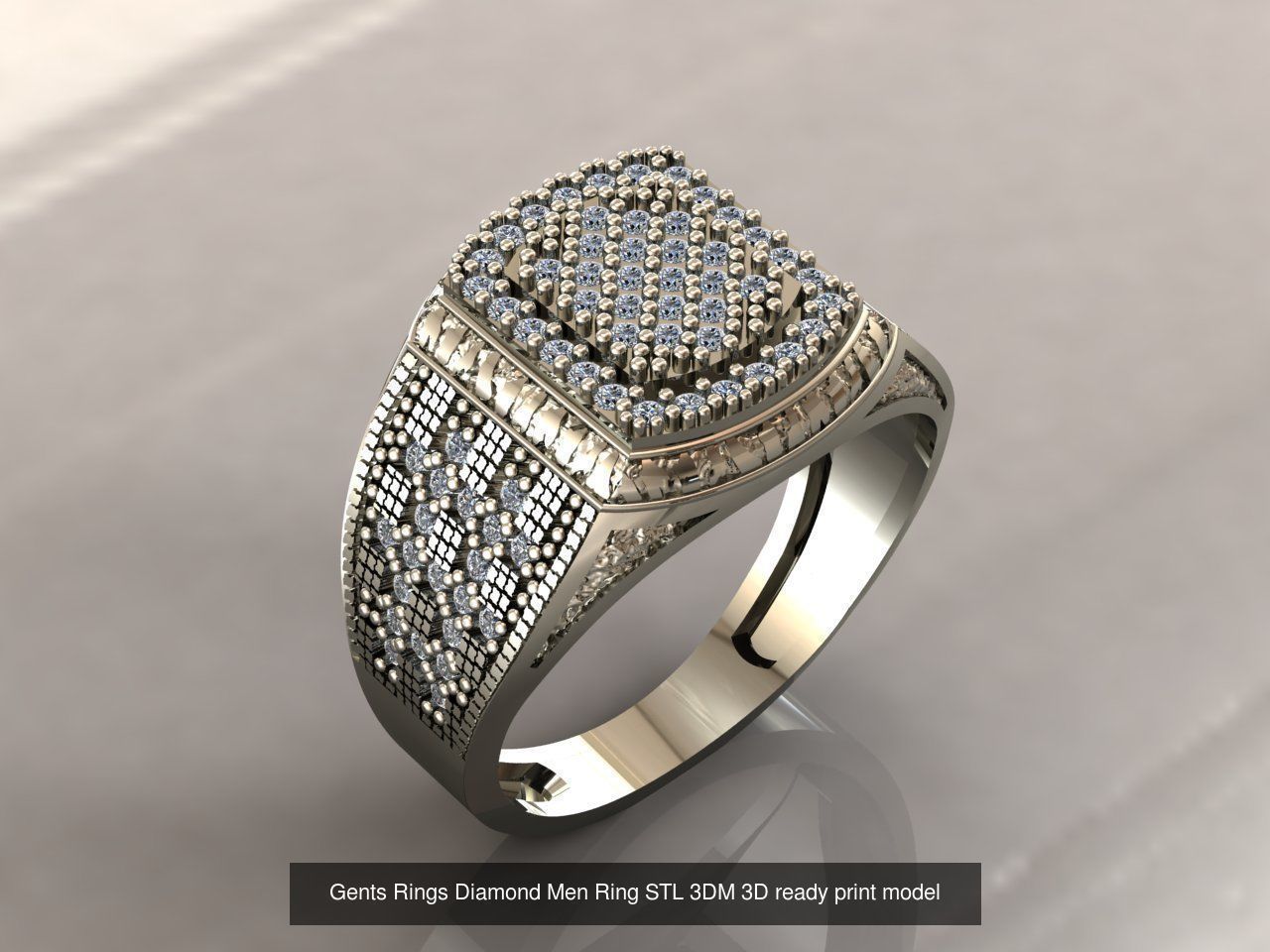 35 Files - STL 3DM Model Gent Ring Gents Ring 3D print model 3D 3D Model Collection_9