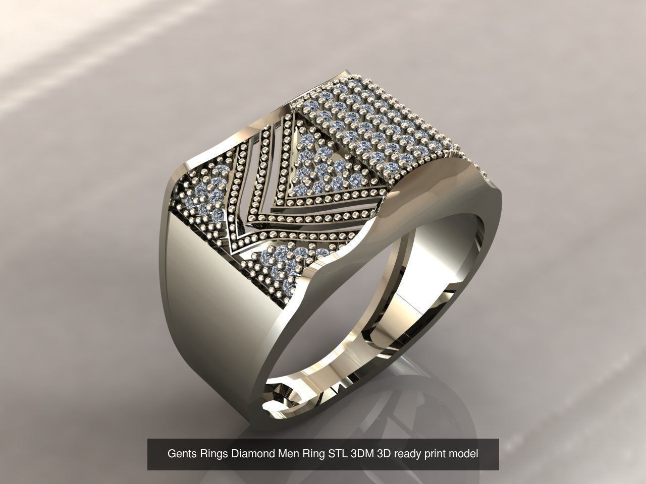 35 Files - STL 3DM Model Gent Ring Gents Ring 3D print model 3D 3D Model Collection_32