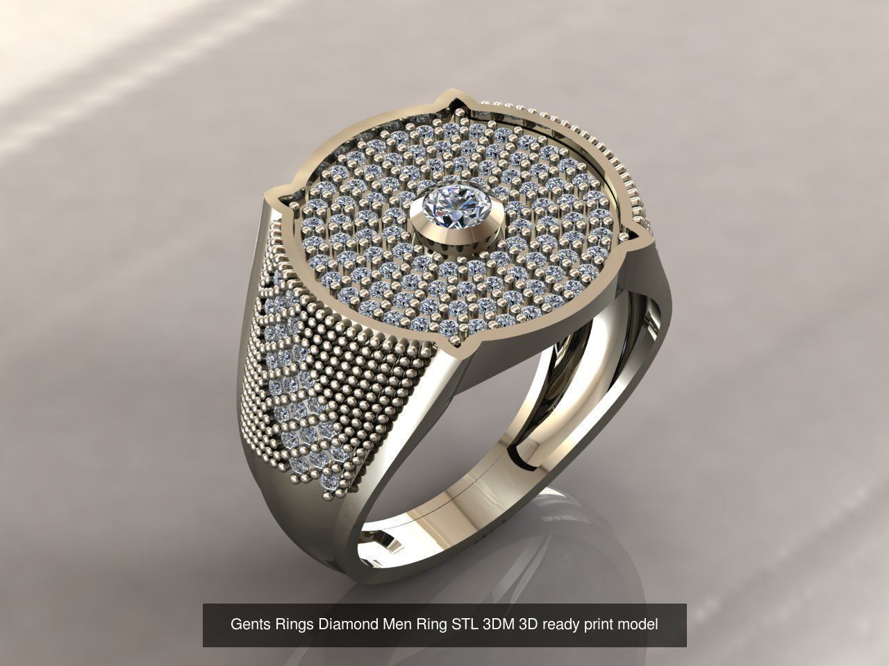 35 Files - STL 3DM Model Gent Ring Gents Ring 3D print model 3D 3D Model Collection_23