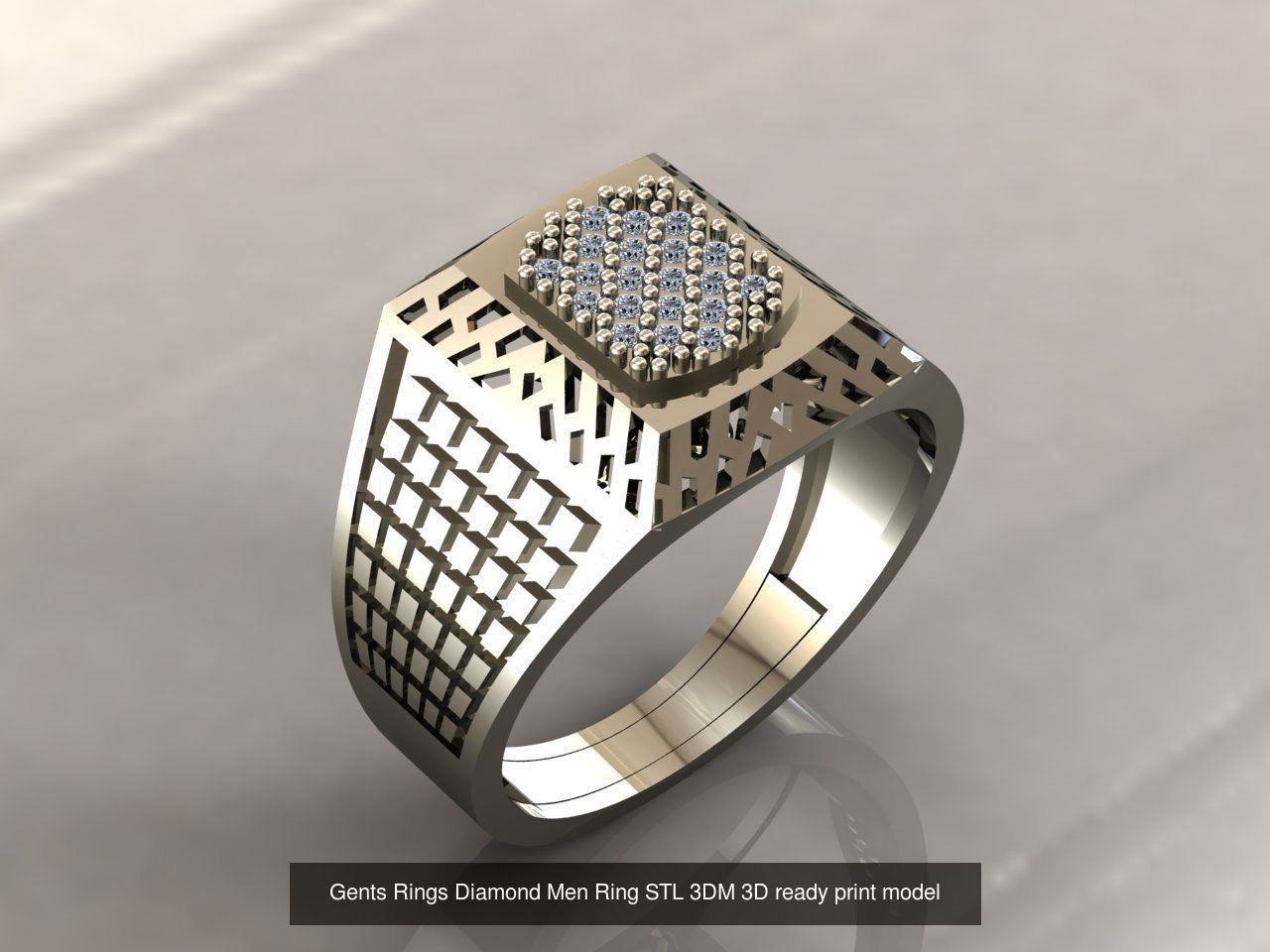 35 Files - STL 3DM Model Gent Ring Gents Ring 3D print model 3D 3D Model Collection_28