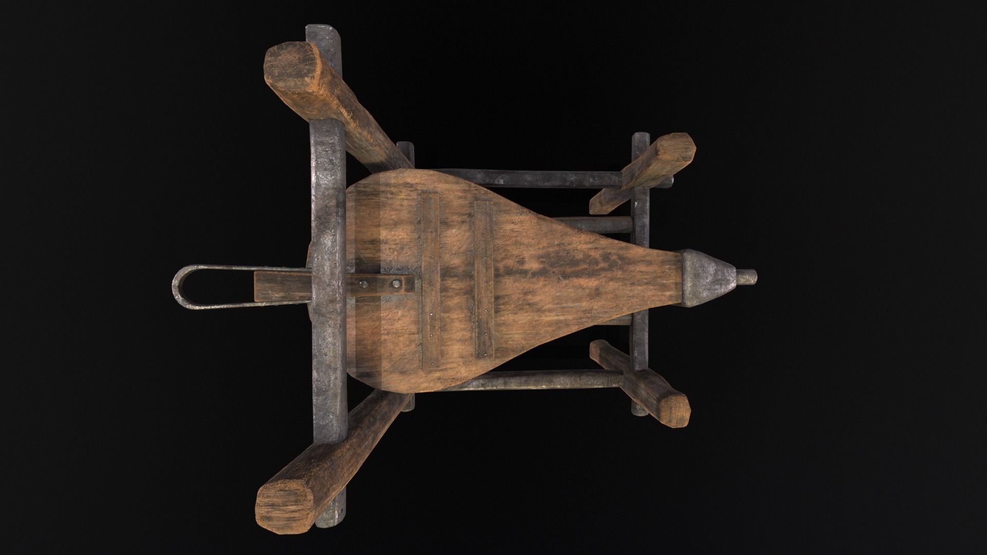 Medieval Bellow Low-poly 3D model_22