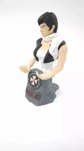 Resident Evil 3D Printed Artwork