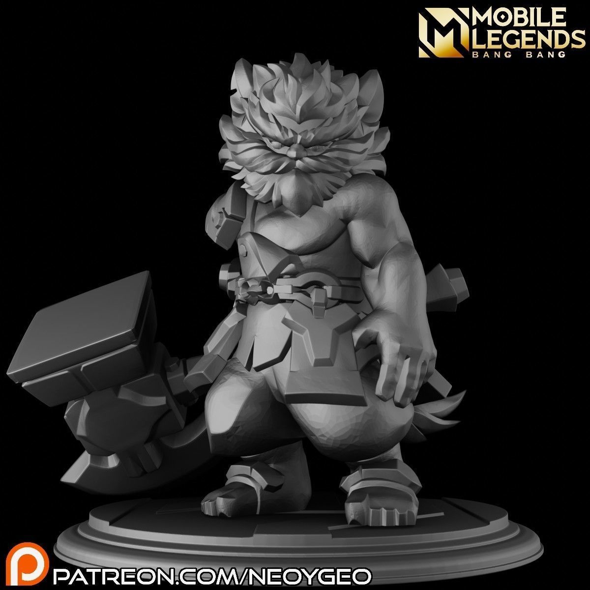 AULUS - MOBILE LEGENDS 3D model 3D printable | CGTrader