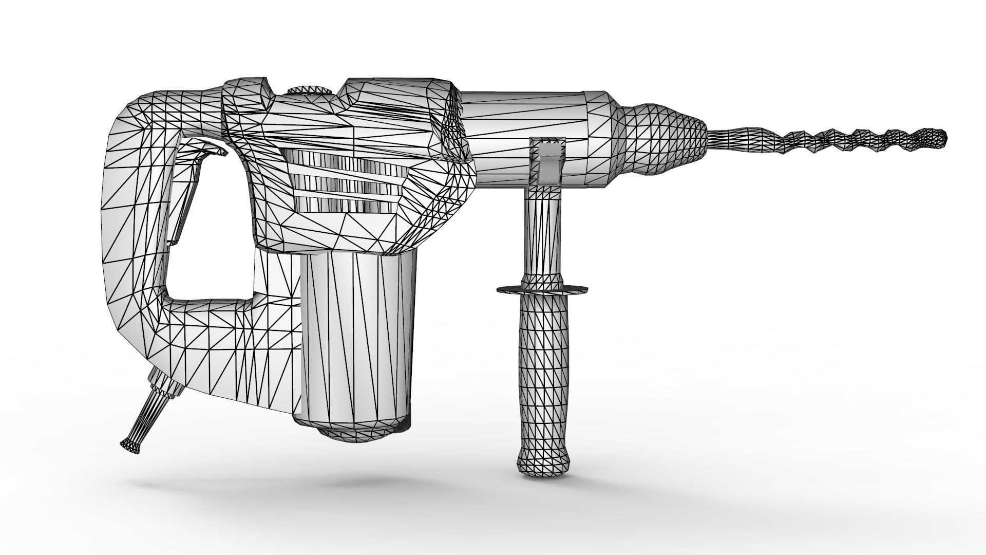 Bosch Drill 3D model_10
