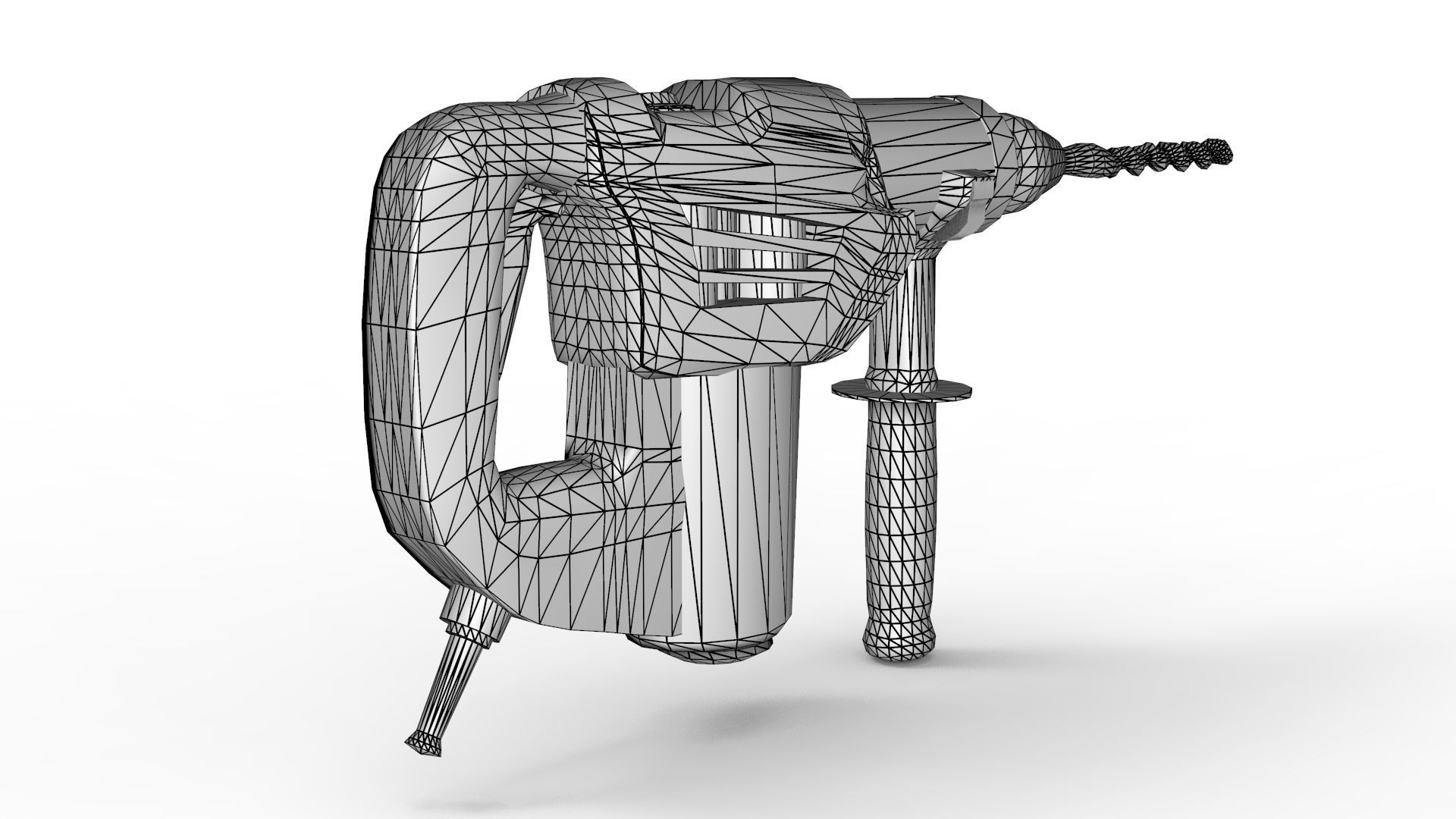 Bosch Drill 3D model_9