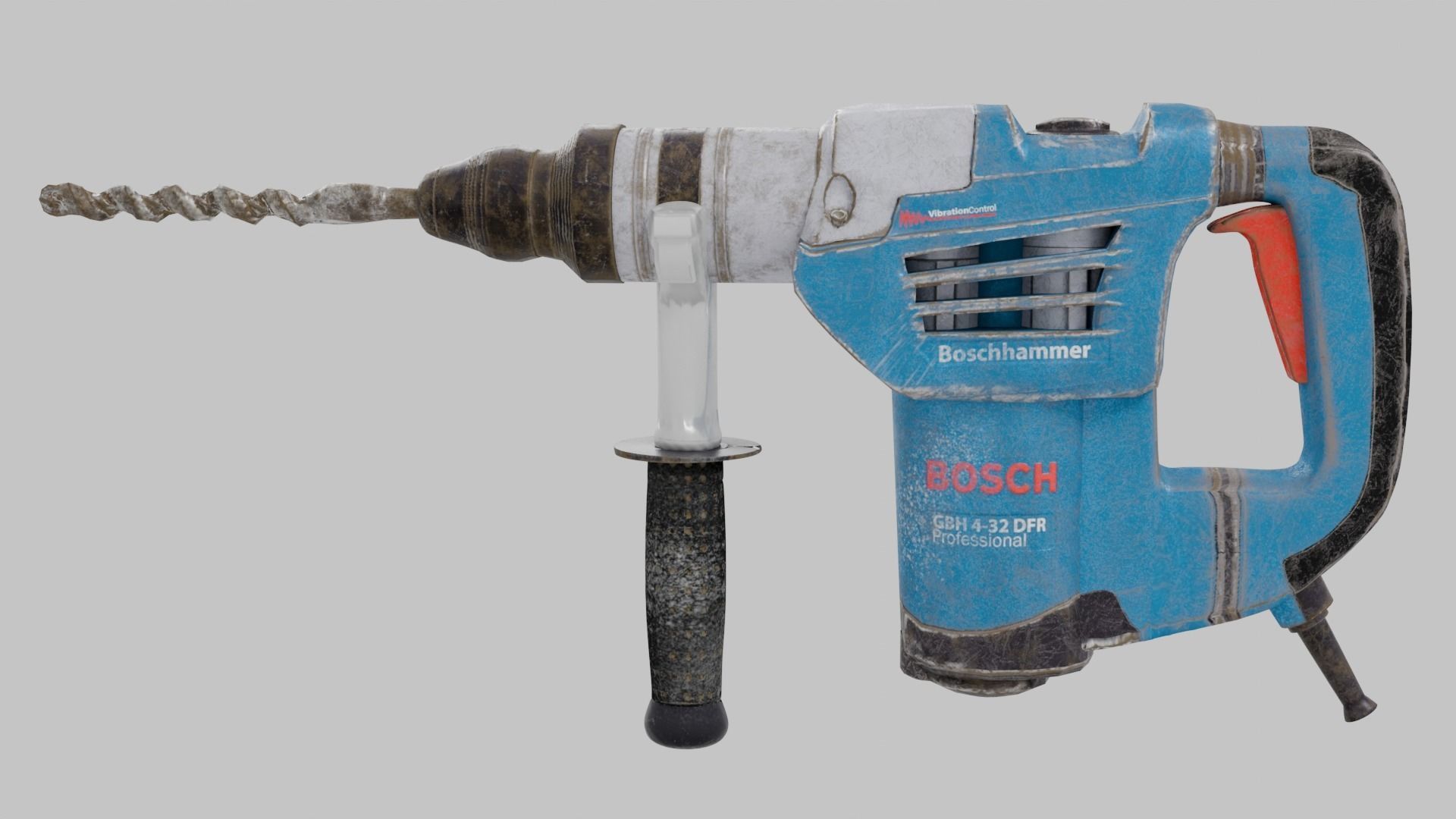 Bosch Drill 3D model_5