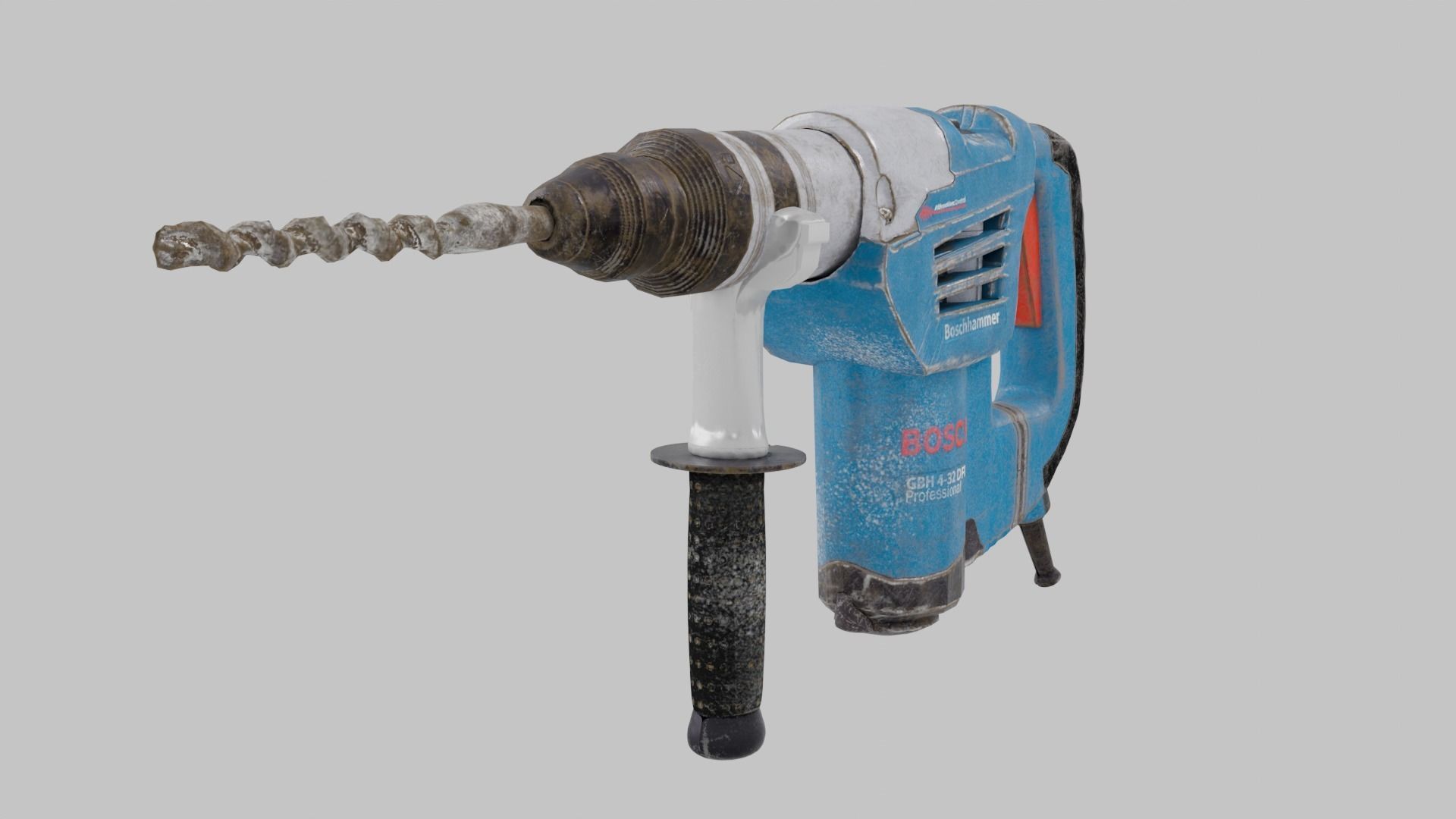 Bosch Drill 3D model_4
