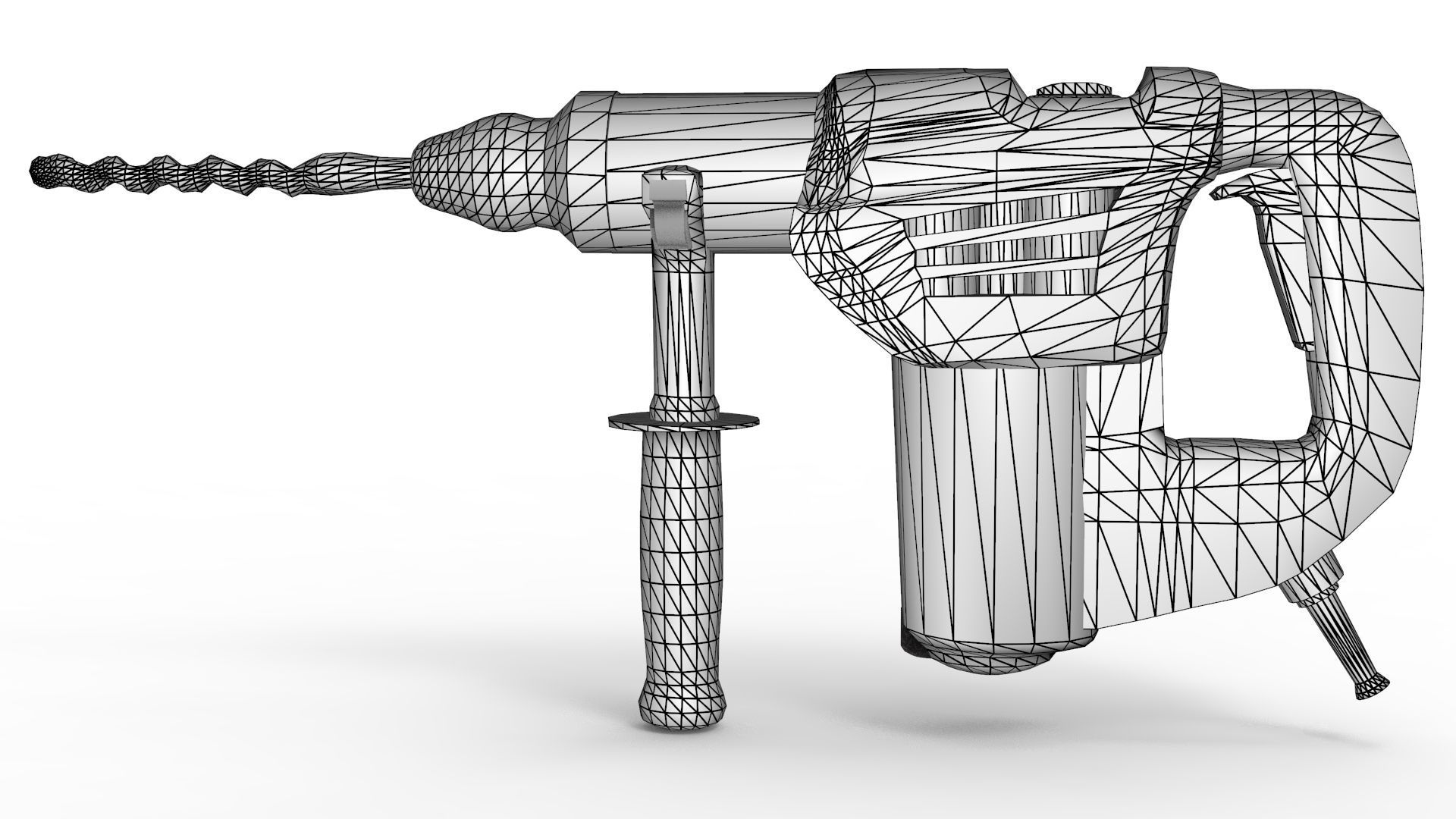 Bosch Drill 3D model_14