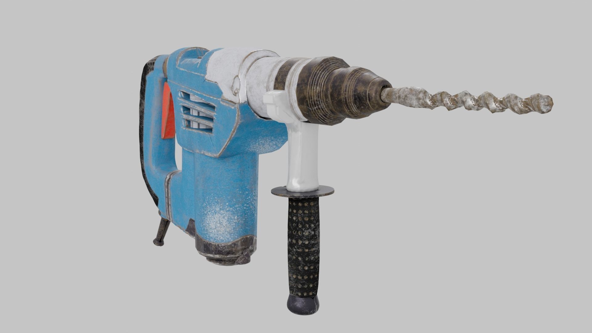 Bosch Drill 3D model_2