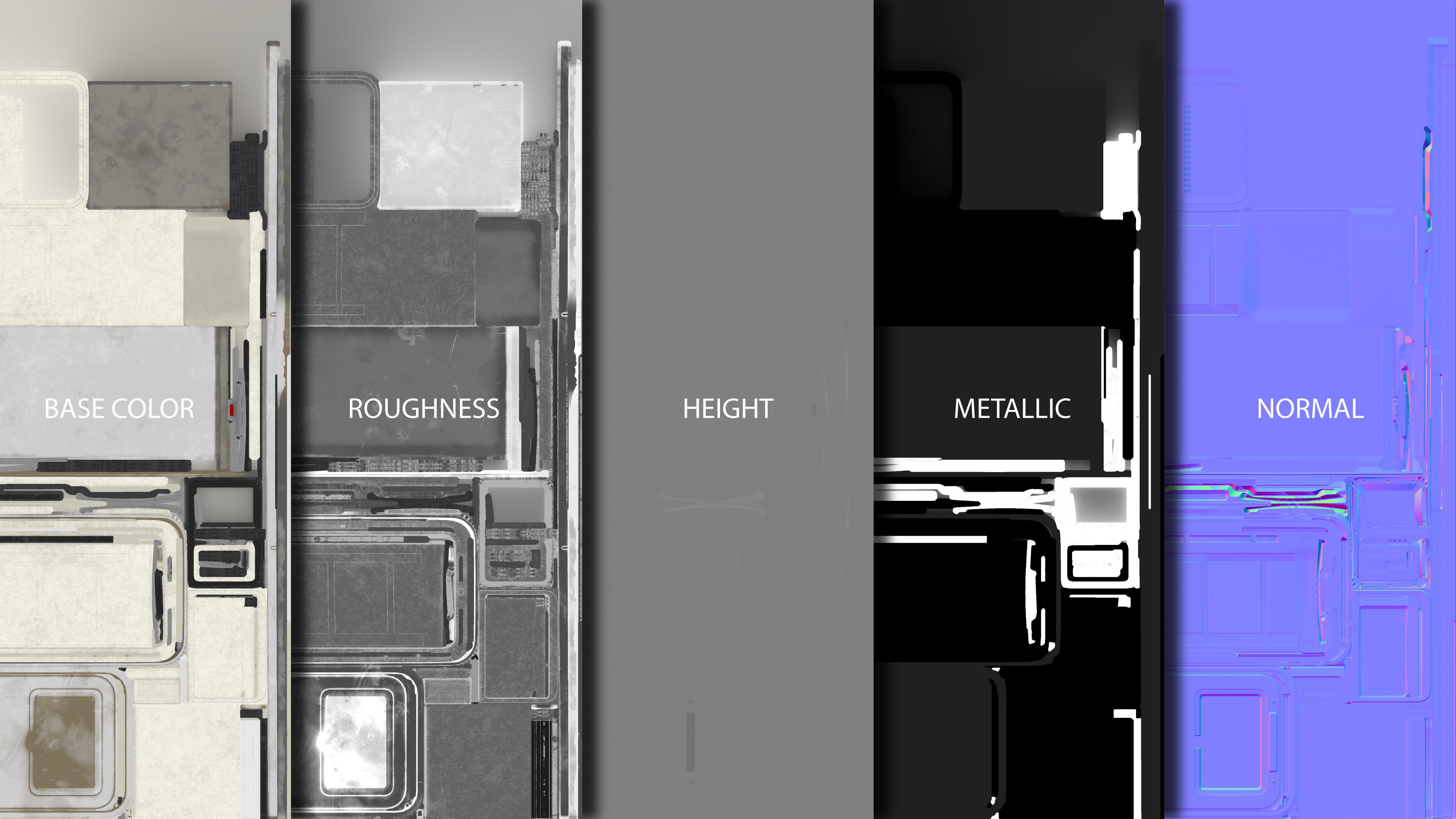 3D Vintage Fridge - Game Ready Low-poly 3D model_13