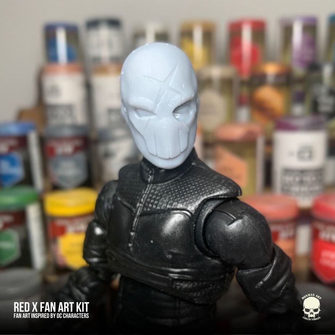 Red X fan art KIT 3D Printable Sculpt For Action Figures 3D print model_17
