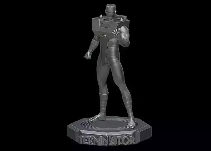 Terminator the Galadorian Spaceknight 3D print model
