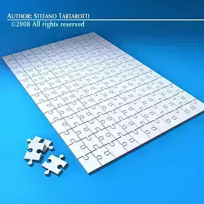 Puzzle jigsaw pieces