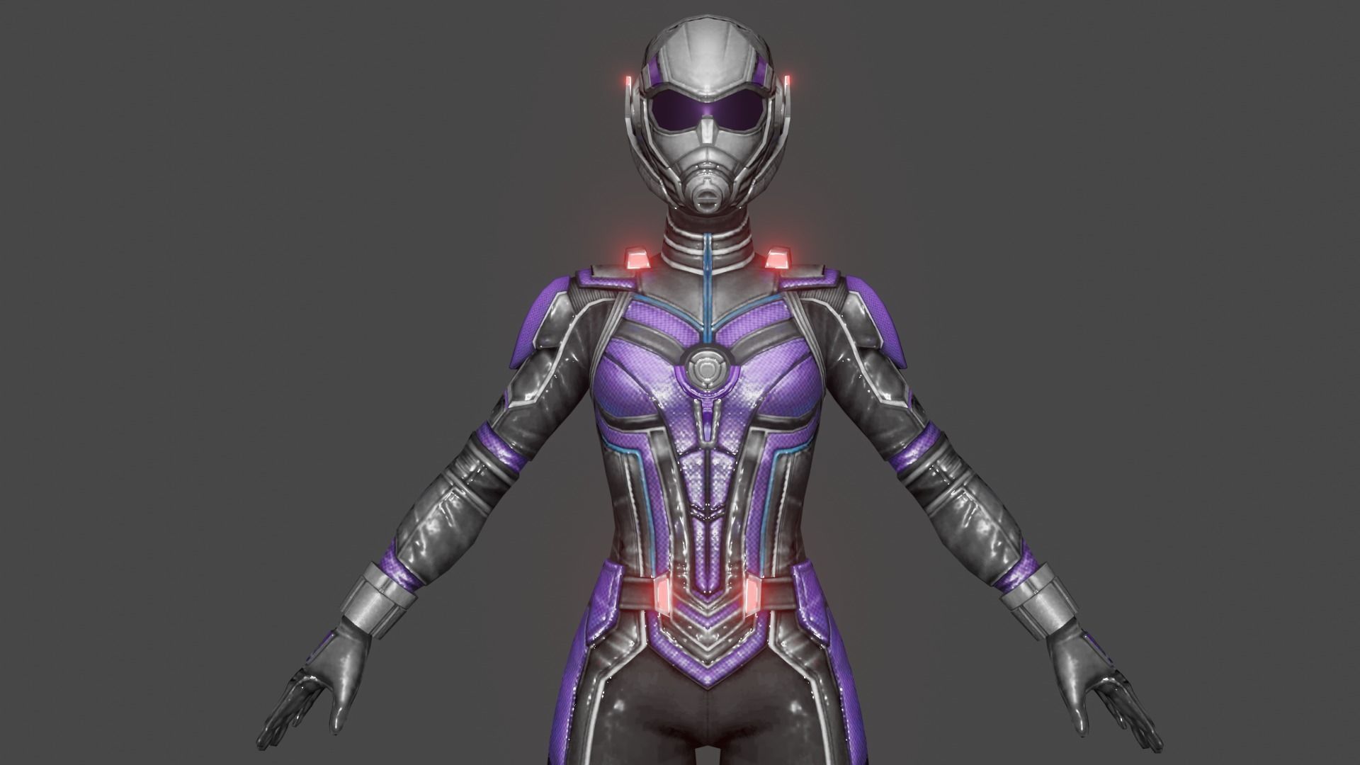 Stinger Low-poly 3D model_1