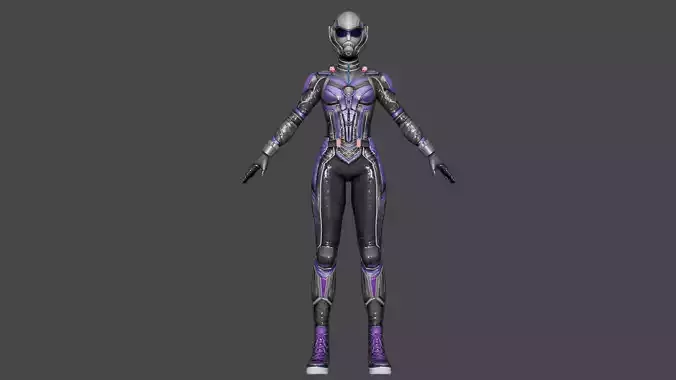 Stinger Low-poly 3D model