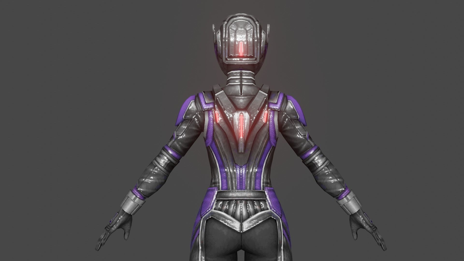 Stinger Low-poly 3D model_5