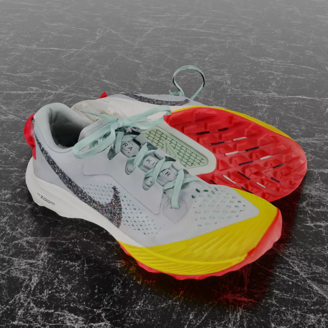 Nike Air Zoom Terra Kiger 7 3D SHOES Low-poly 3D model