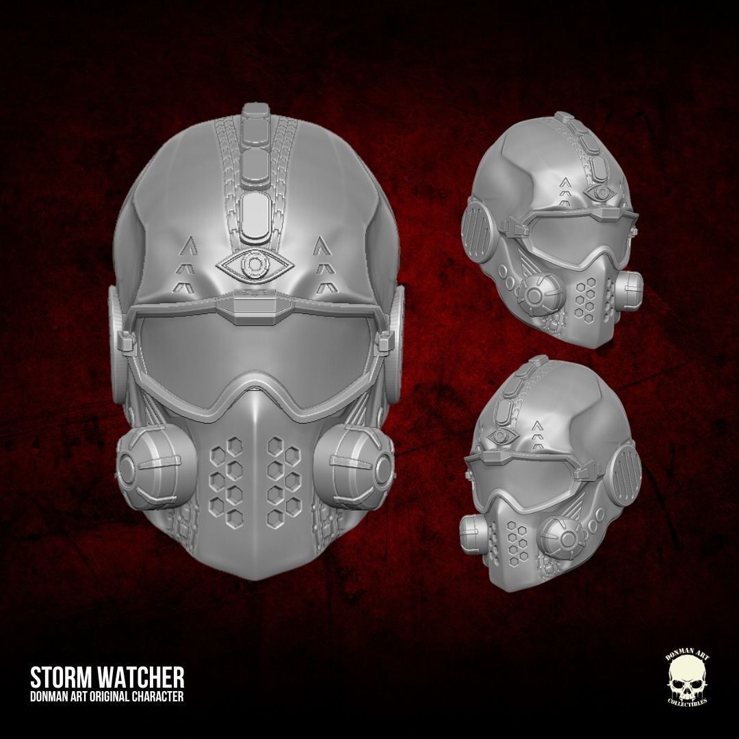 Storm Watcher 3D printable files for Action Figures 3D print model_4
