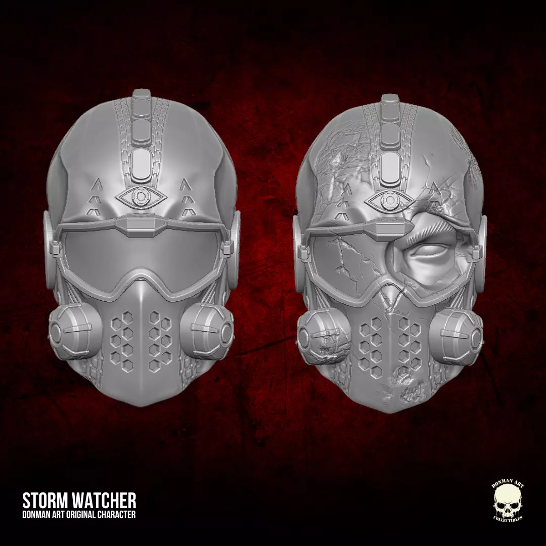 Storm Watcher 3D printable files for Action Figures 3D print model_0