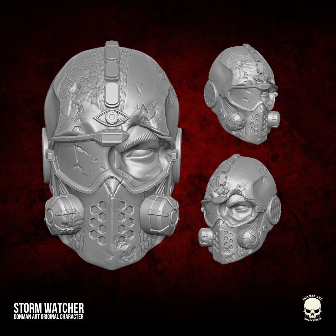 Storm Watcher 3D printable files for Action Figures 3D print model_9