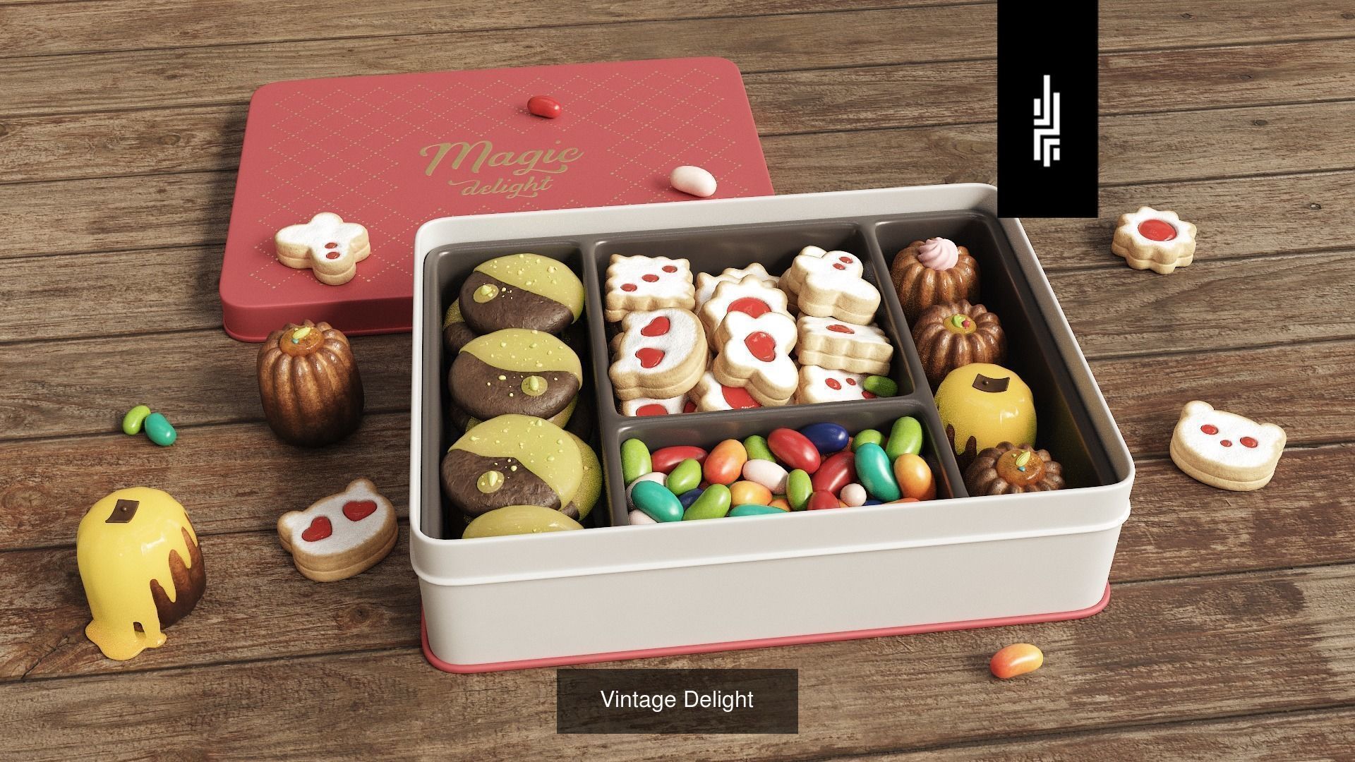 Five Years Anniversary 3D Model Collection_75