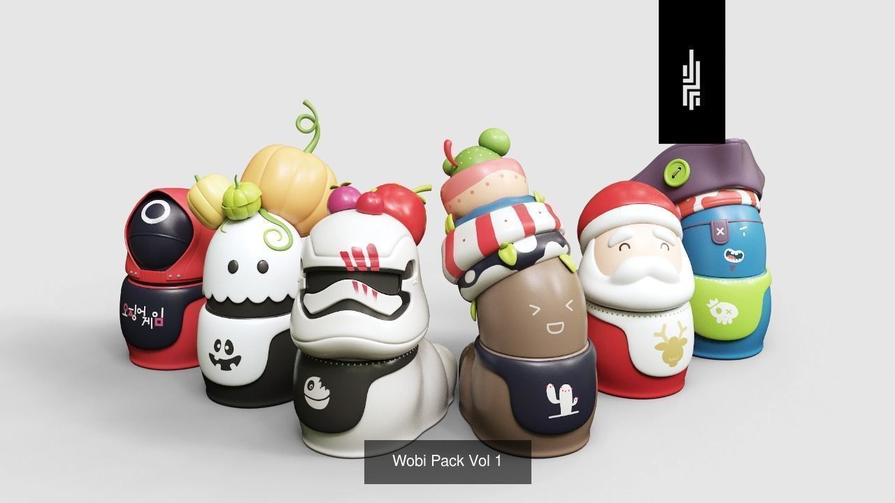 Five Years Anniversary 3D Model Collection_65