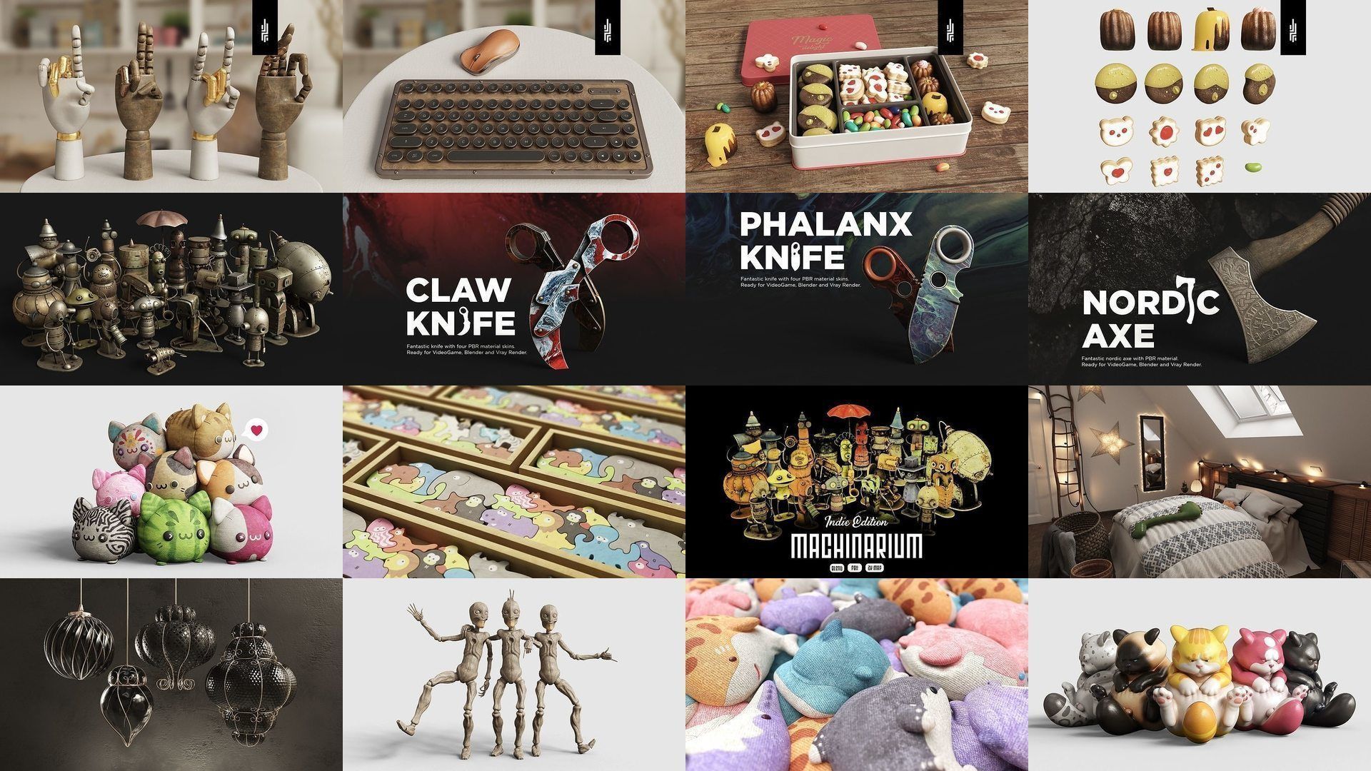 Five Years Anniversary 3D Model Collection_38