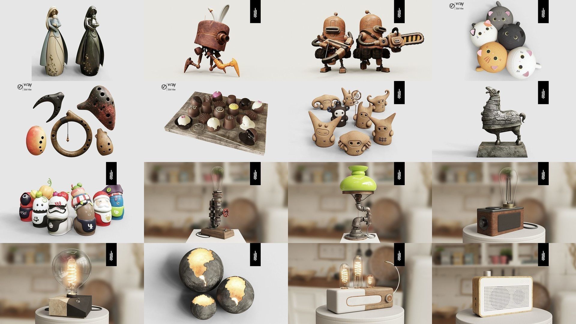 Five Years Anniversary 3D Model Collection_36