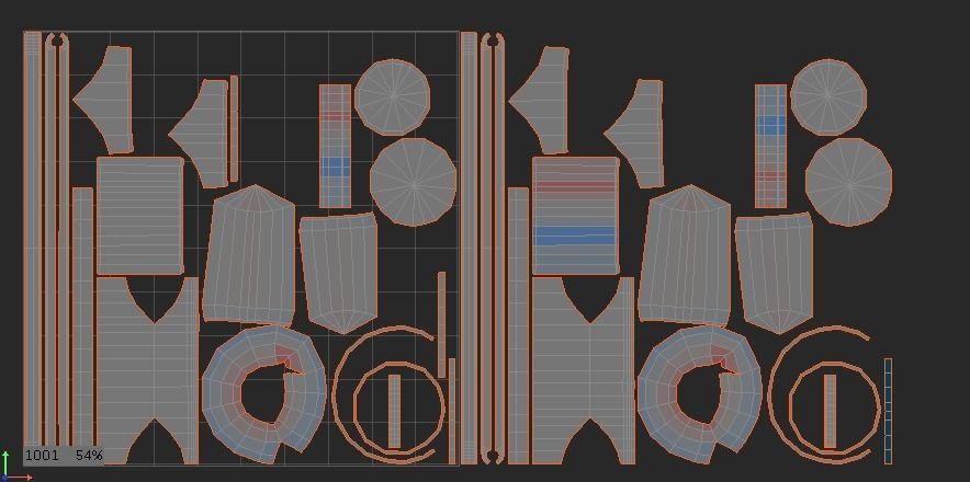 Radiator in the bathroom low-poly model 3D Low-poly 3D model_8