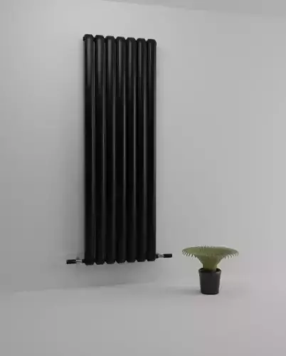 Radiator in the bathroom low-poly model 3D Low-poly 3D model