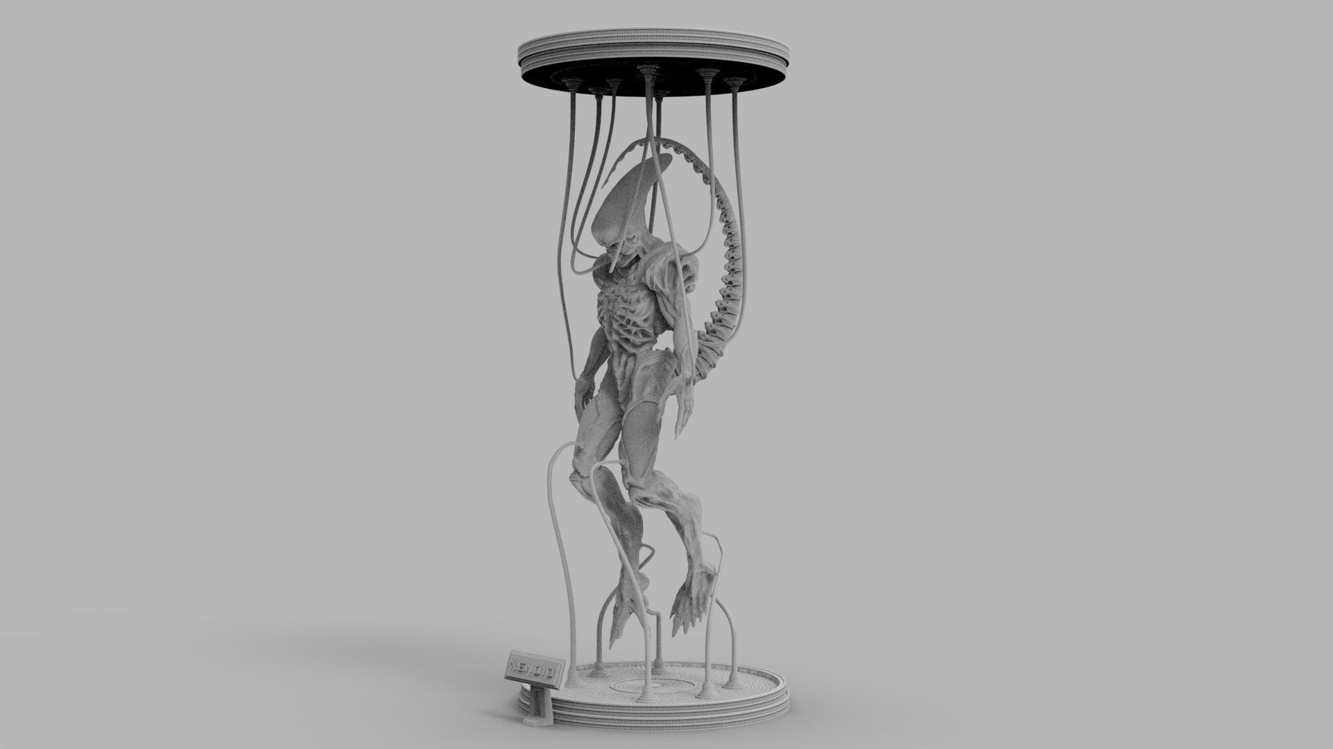ALIEN XENO ID IN INCUBATOR 3D print model_37