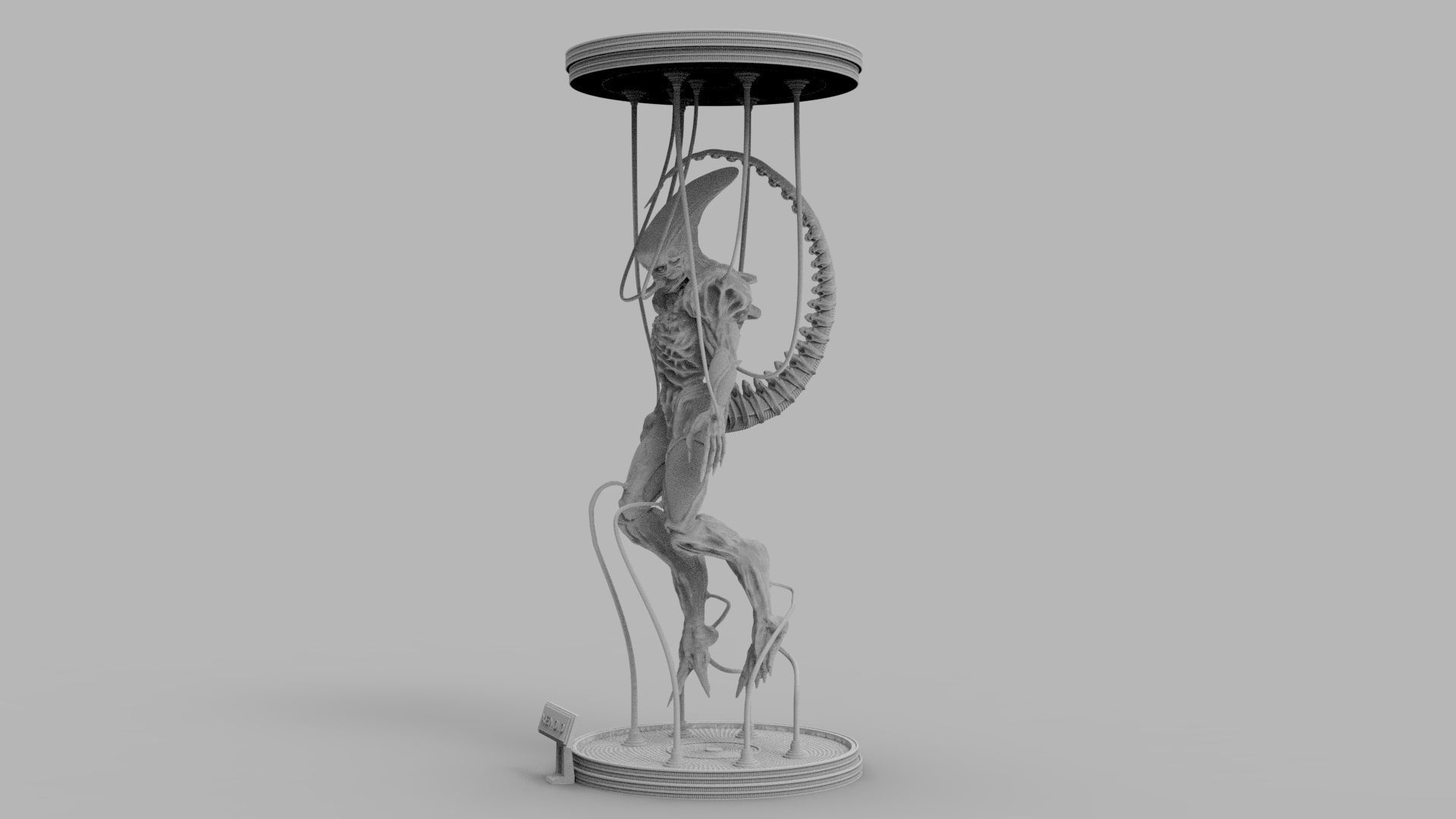 ALIEN XENO ID IN INCUBATOR 3D print model_40