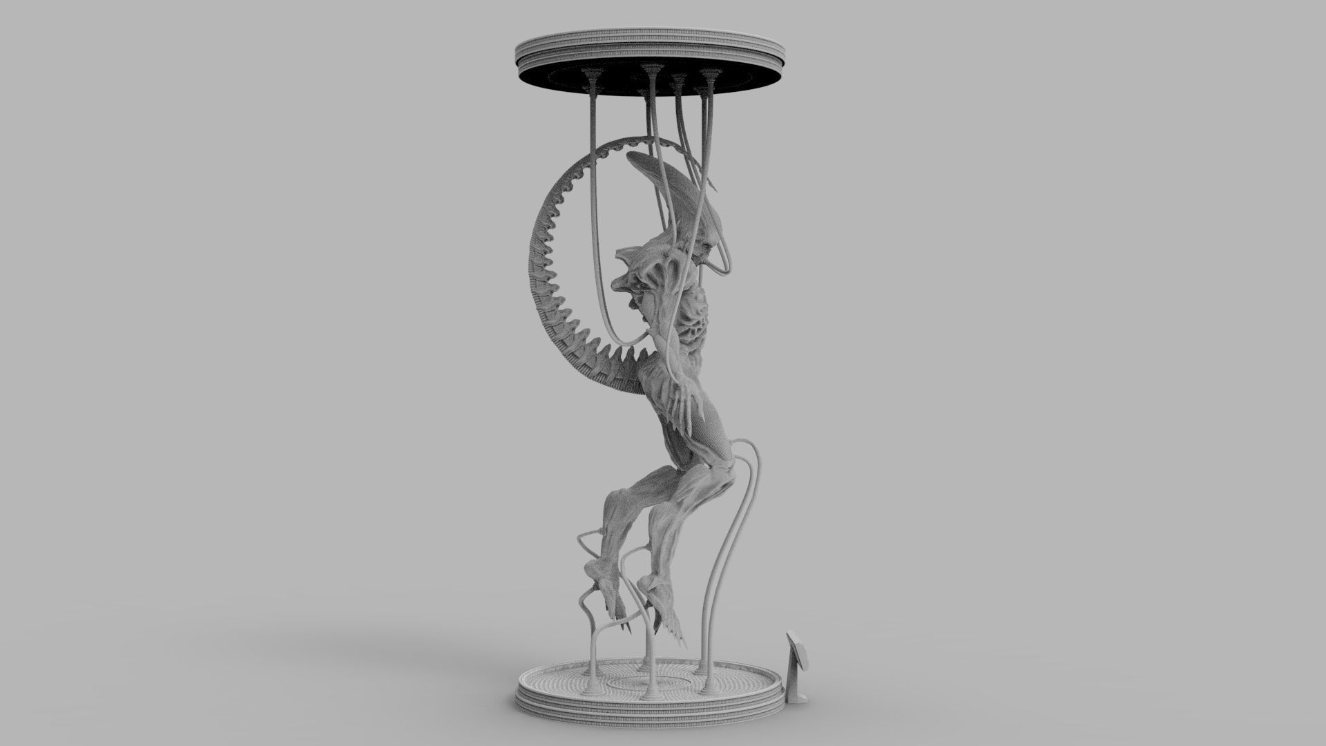 ALIEN XENO ID IN INCUBATOR 3D print model_39