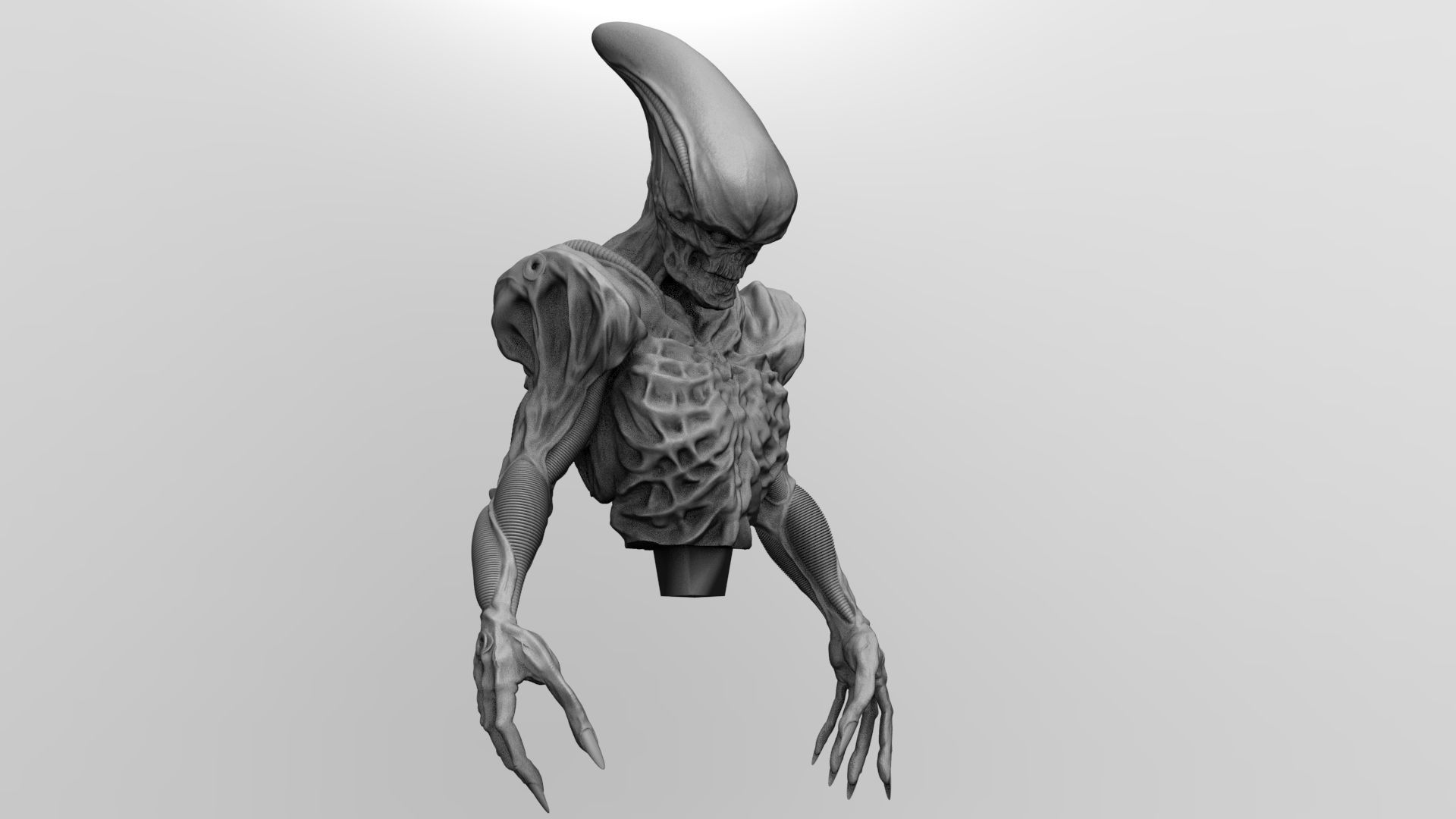 ALIEN XENO ID IN INCUBATOR 3D print model_6