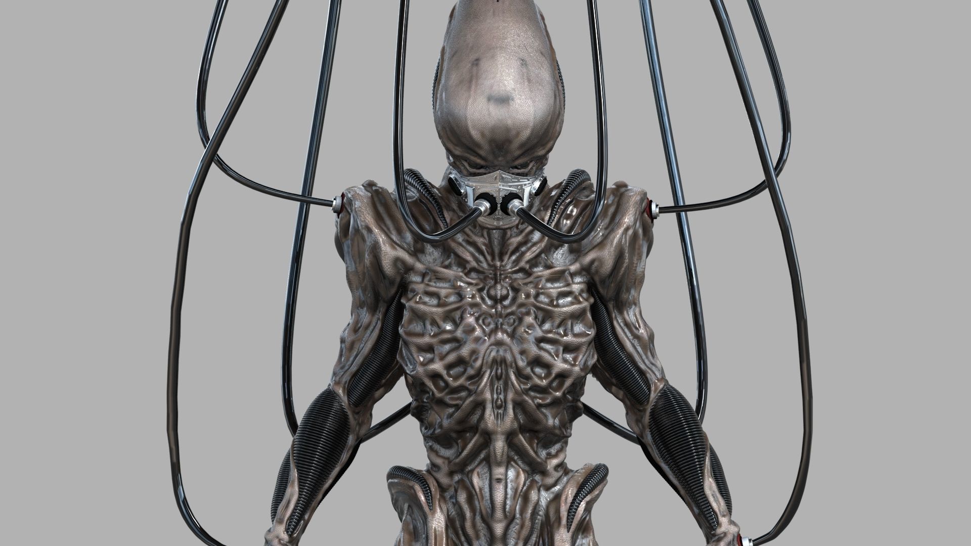 ALIEN XENO ID IN INCUBATOR 3D print model_2