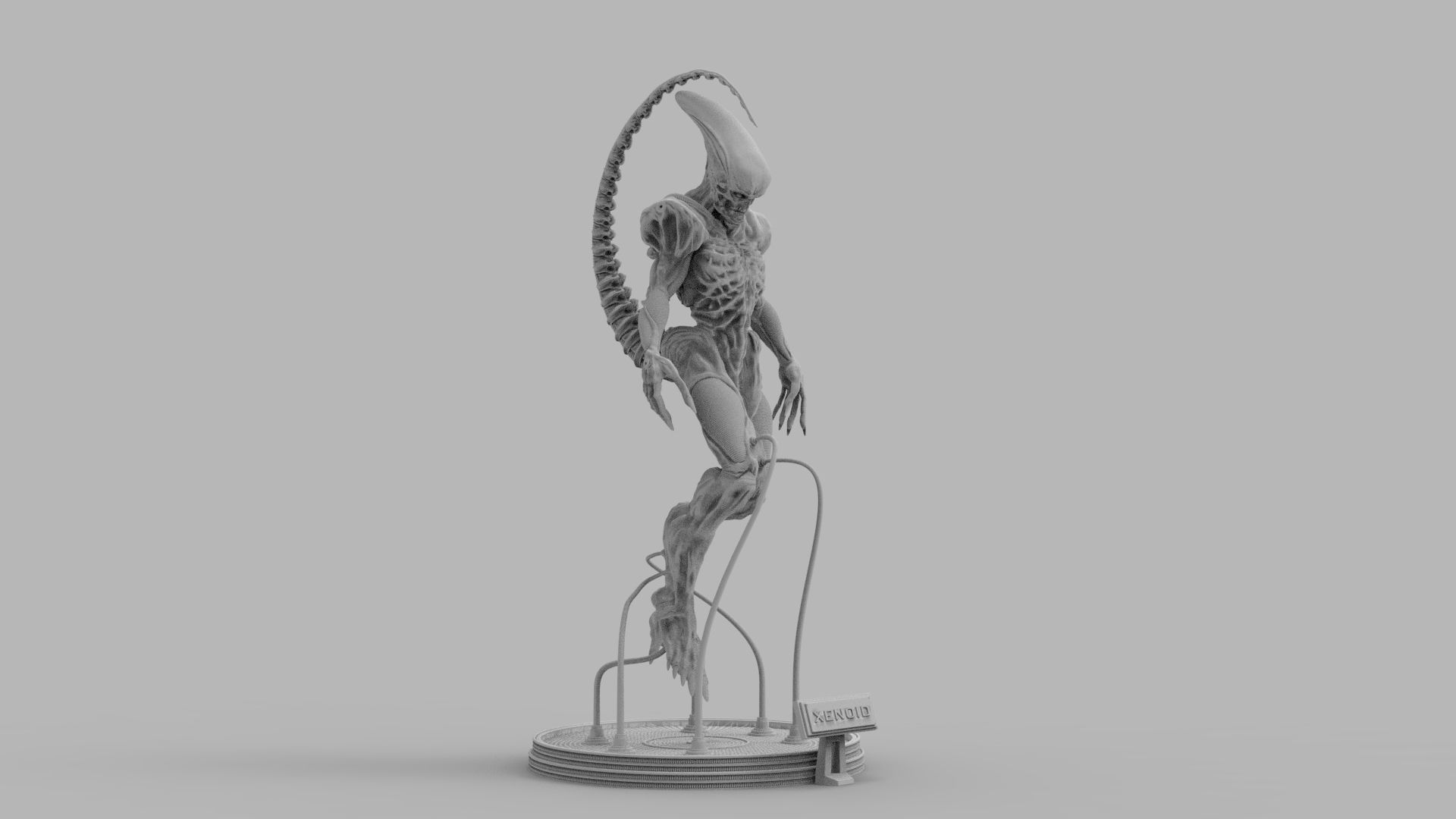 ALIEN XENO ID IN INCUBATOR 3D print model_13