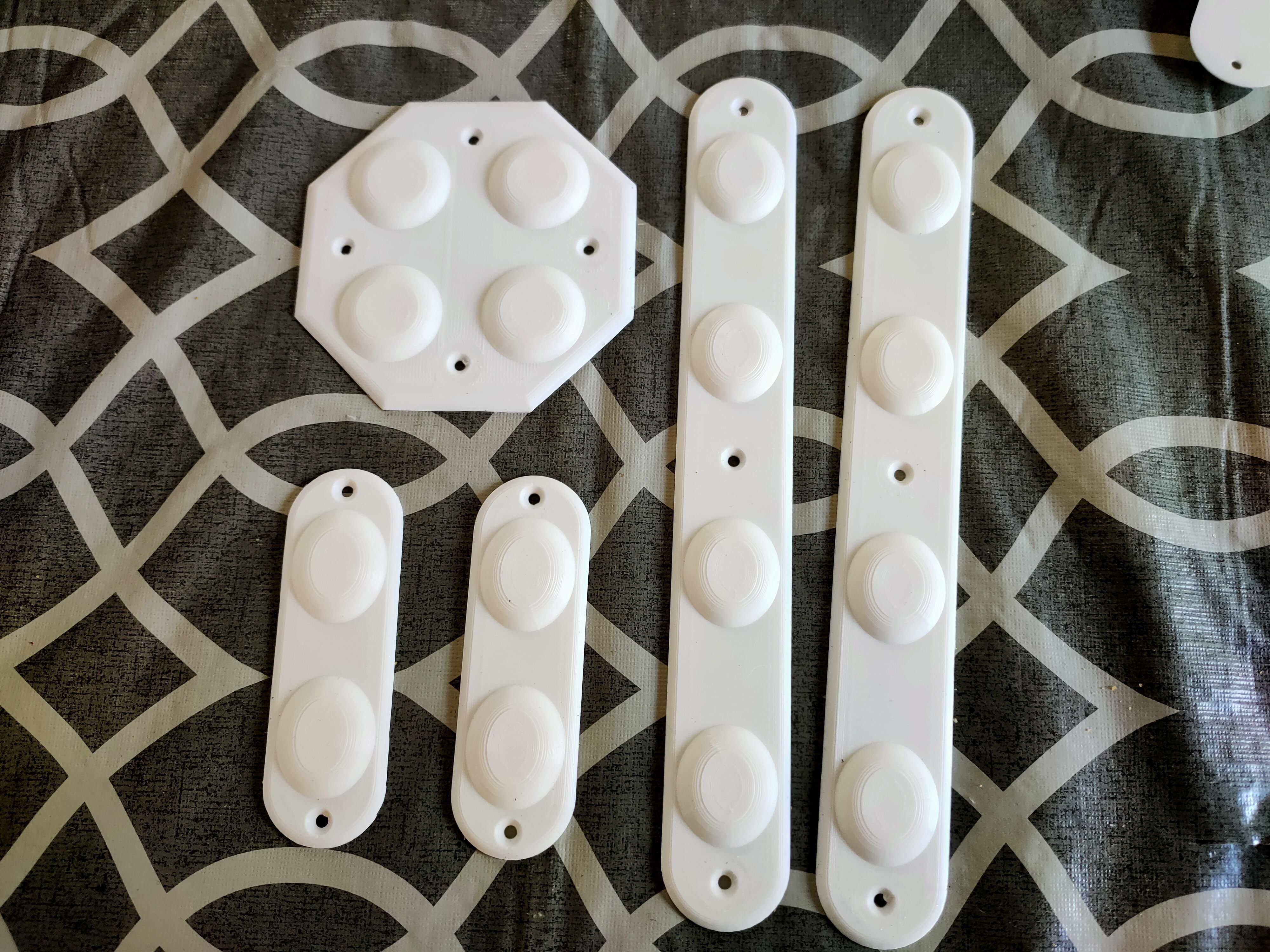 Ball Hockey Goalie Slider Pads  3D print model_1