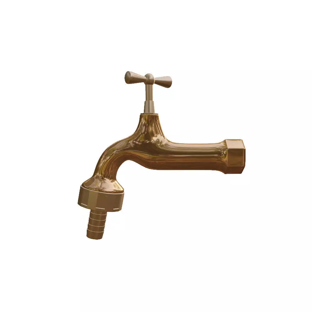 classic tap Free low-poly 3D model