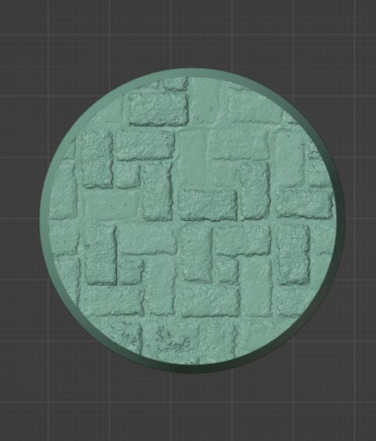 HD Base Set 11 - Brick Paving 2 3D print model_3