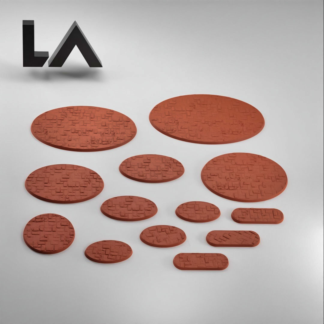 HD Base Set 11 - Brick Paving 2 3D print model_2