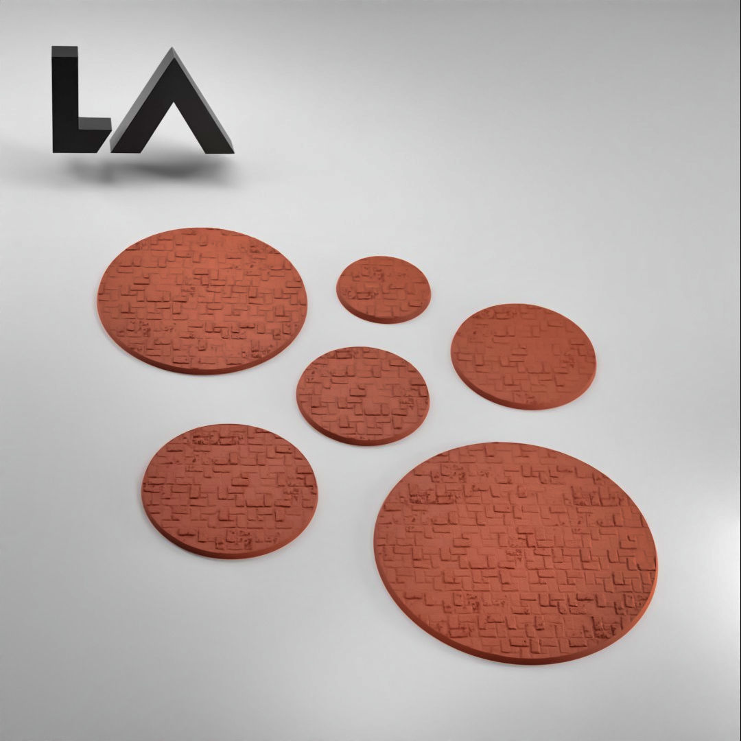 HD Base Set 11 - Brick Paving 2 3D print model_1