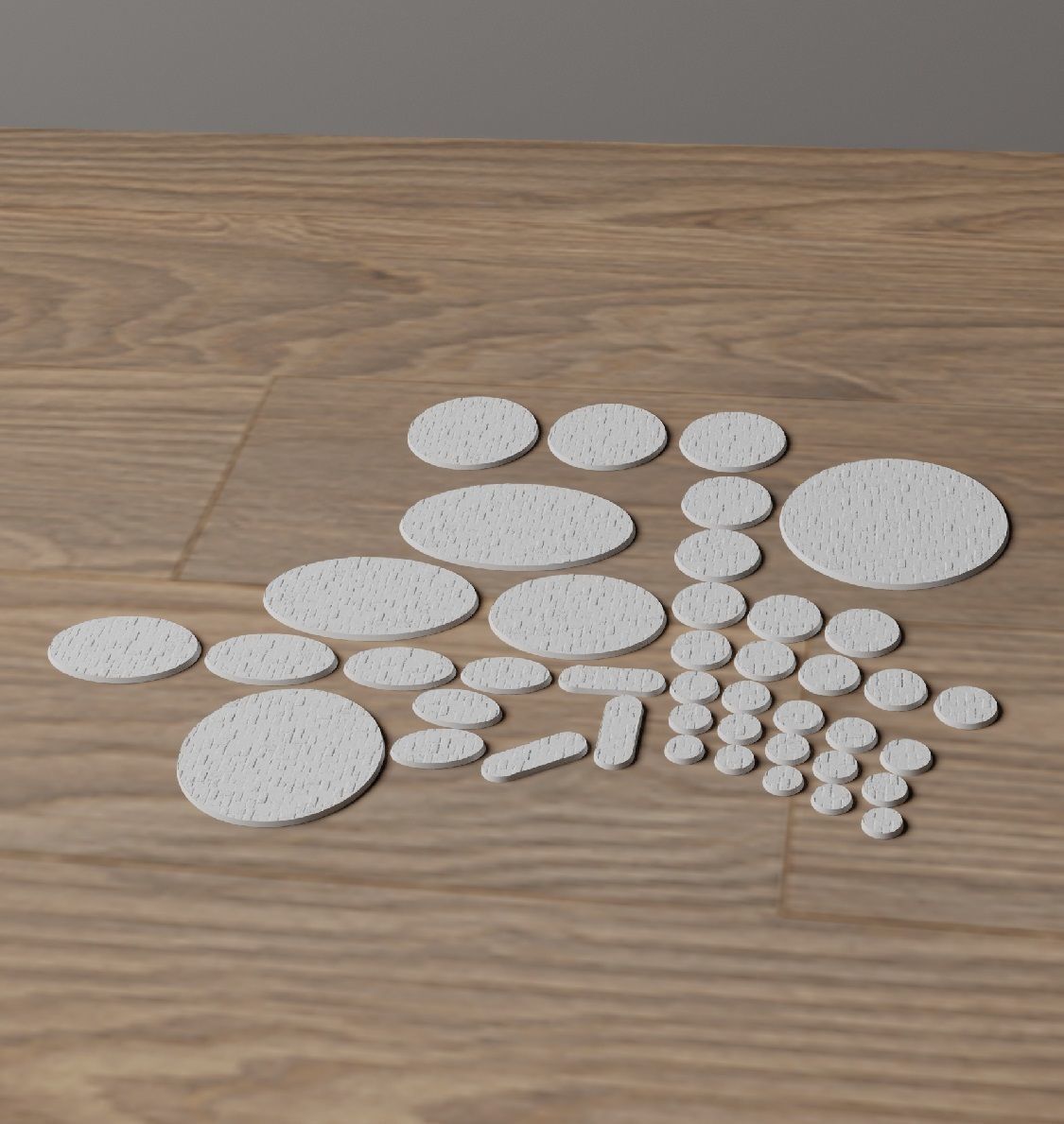 HD Base Set 11 - Brick Paving 2 3D print model_4