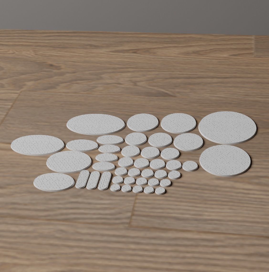 HD Base Set 12 - Brick Road  3D print model_5