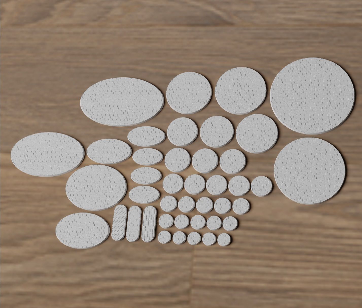 HD Base Set 12 - Brick Road  3D print model_6