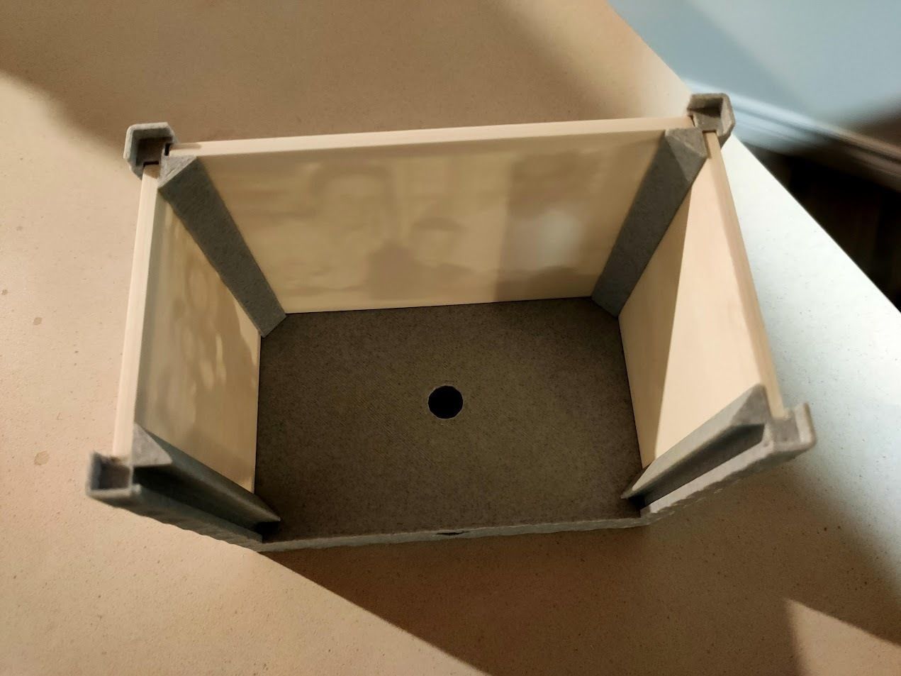 Slide-In Lithophane Lamp Base 3D print model_5