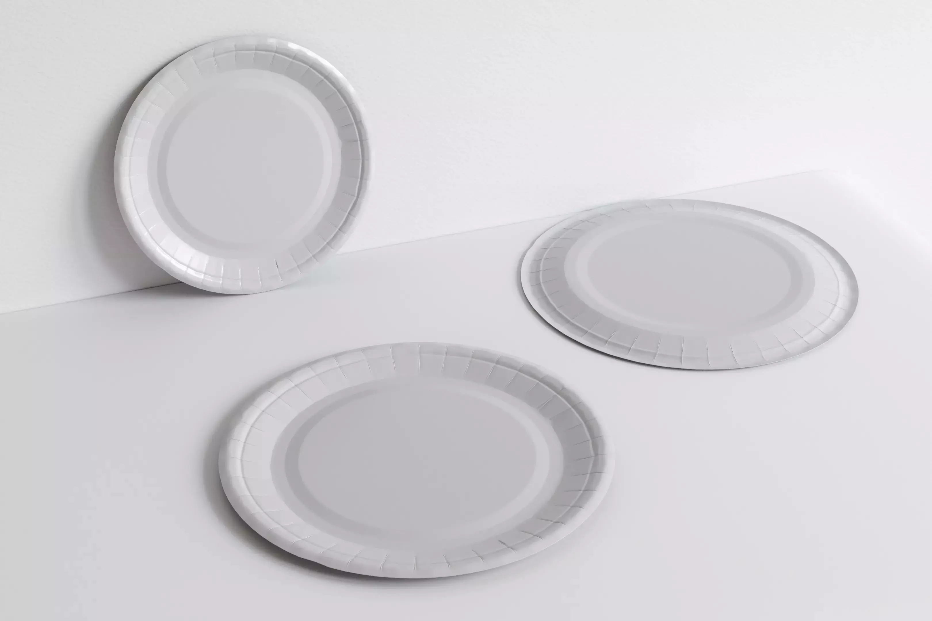 Paper plate 3D model_0