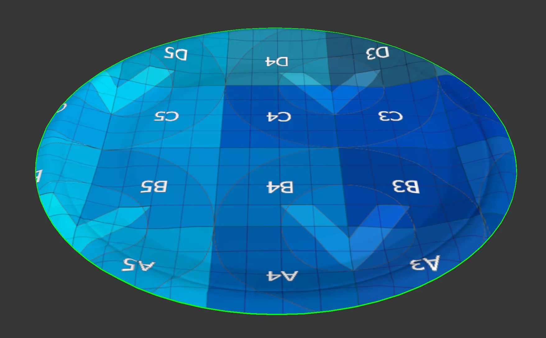 Paper plate 3D model_3