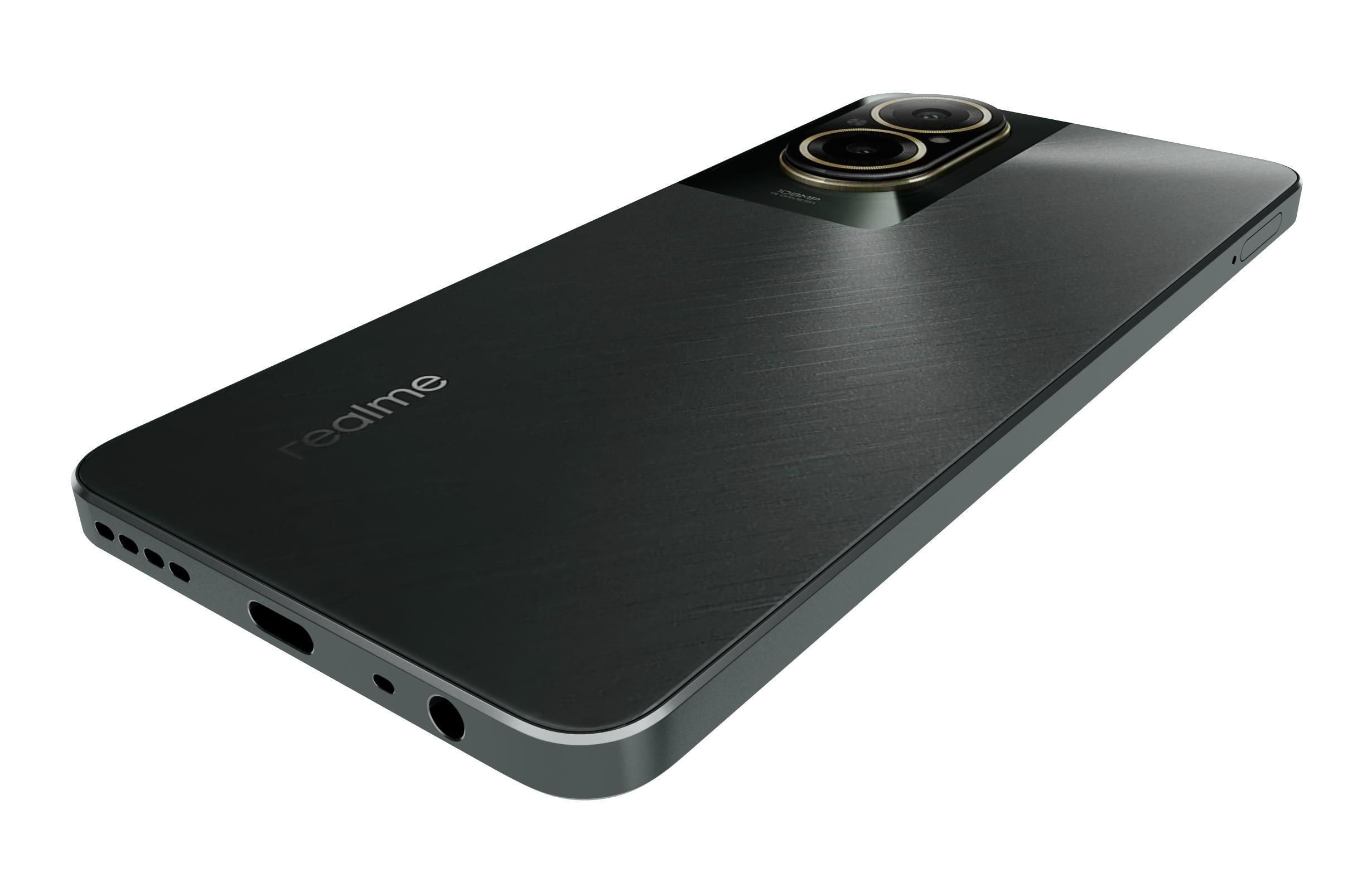 Realme C67 4G Black 3D model_14