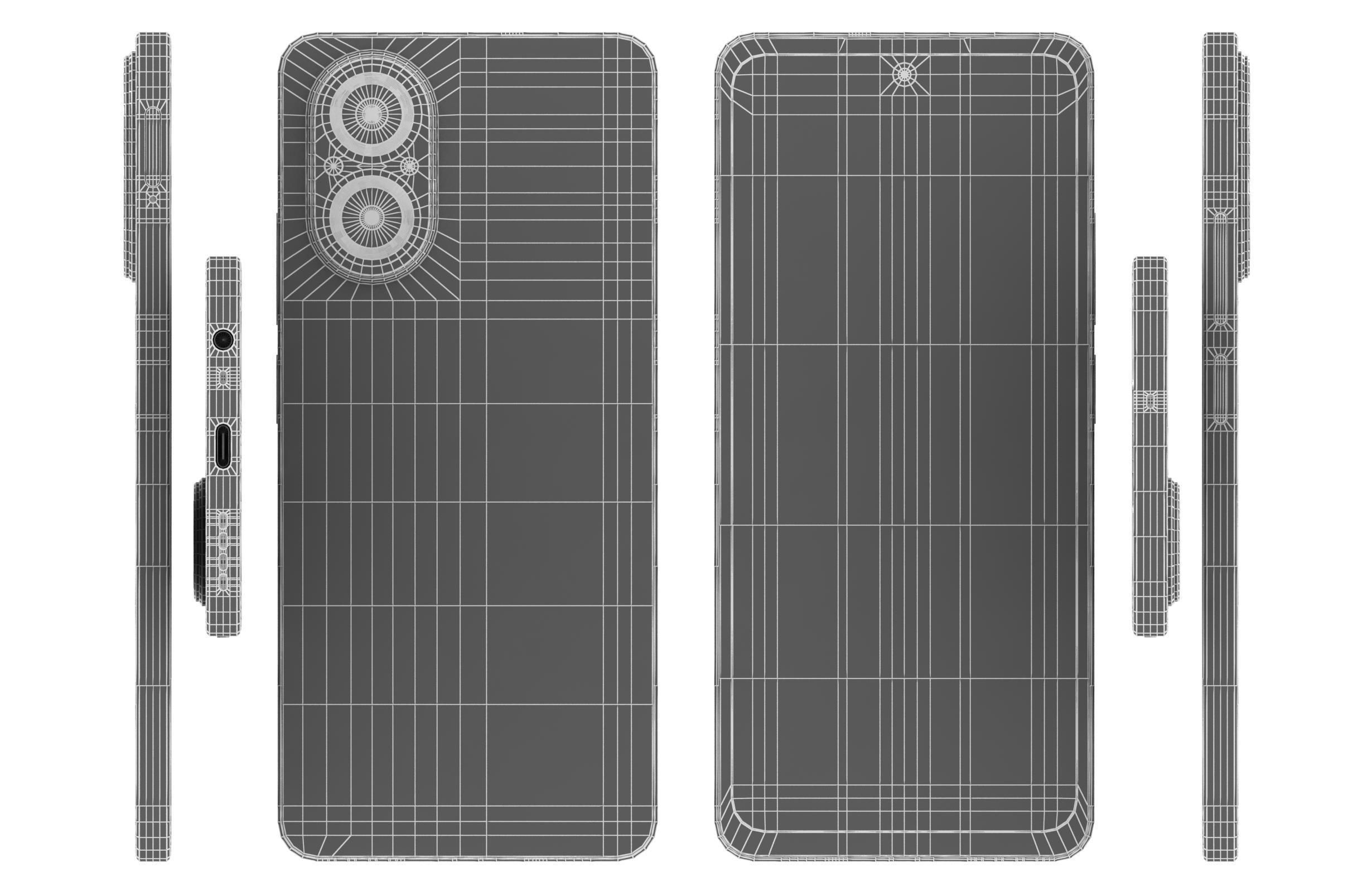 Realme C67 4G Black 3D model_16